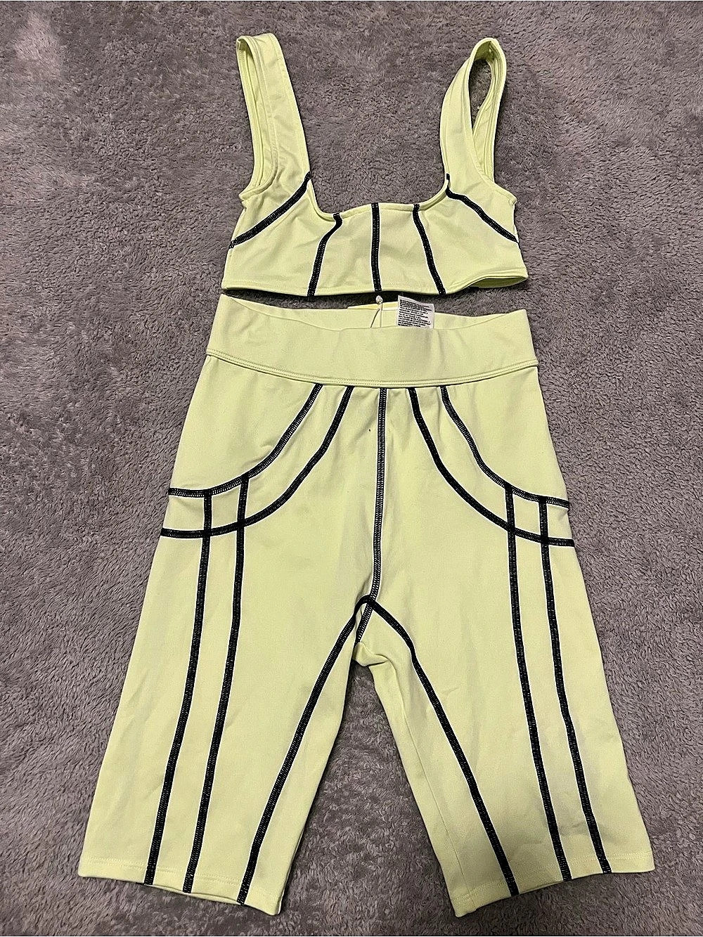 Yellow matching set